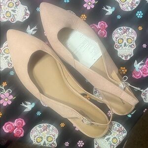 ✨ Amazon Essentials Pink Slingback Flats ✨size 13